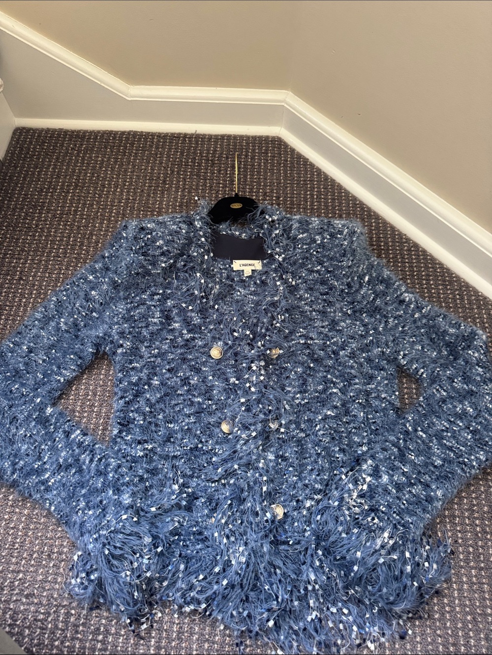 L’Agence Fringe Cardigan